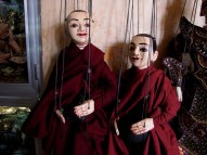 Monk marionettes