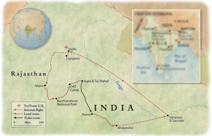 Trip Itinerary - Heart of India
