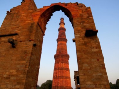 Qutub Minar tower, New Delhi