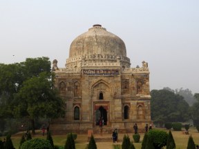 Shish Gumbad (Unknown tomb 15th Century) at Lodhi Gardens, New Delhi