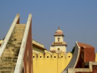 Jantar Mantar astronomical and astrological observatory in Jaipur. Built in the 18th century.