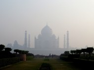 Taj Mahal, Agra. From the Moon Garden.
