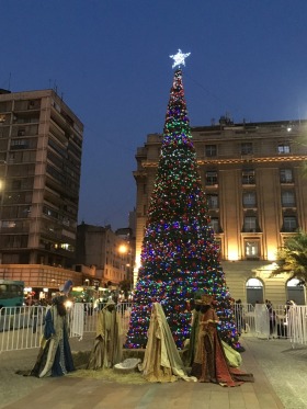 Plaza de Armas, Santiato